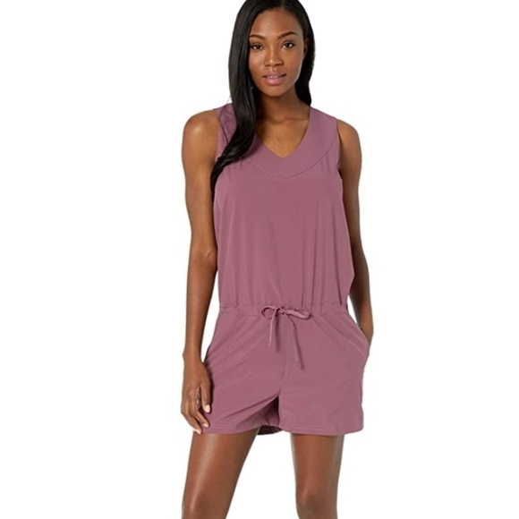 FIG clothing Pants - FIG Clothing  Burgundy ACE Romper women size M